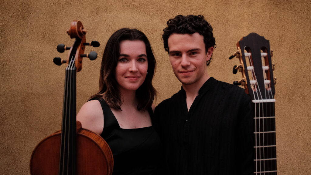 Dante Olita and Katie Baird, violist